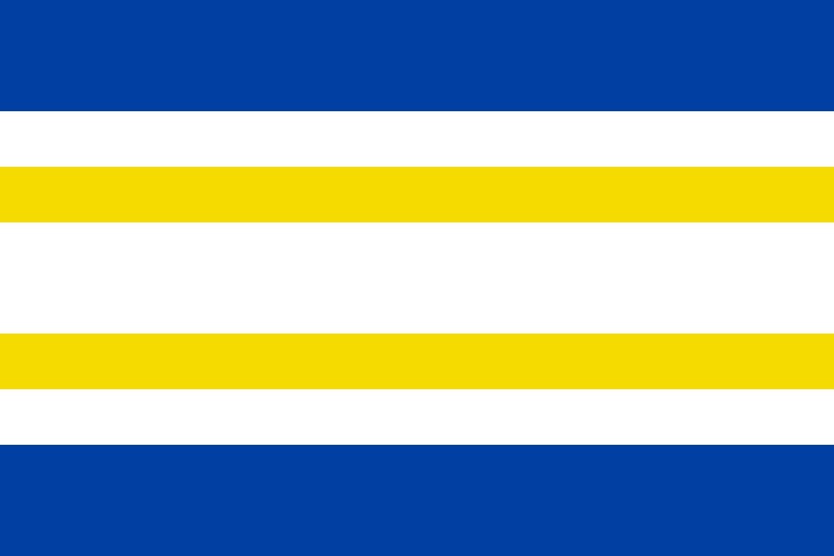 Bandera de Arcos de la Polvorosa de alta calidad para exterior Bandera de Arcos de la Polvorosa de alta calidad para exterior