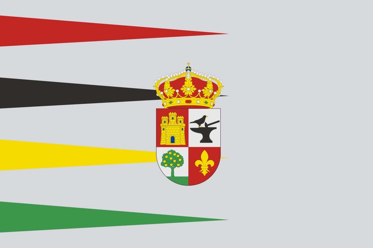 Bandera de Barbadillo de Herreros de alta calidad para exterior Bandera de Barbadillo de Herreros de alta calidad para exterior