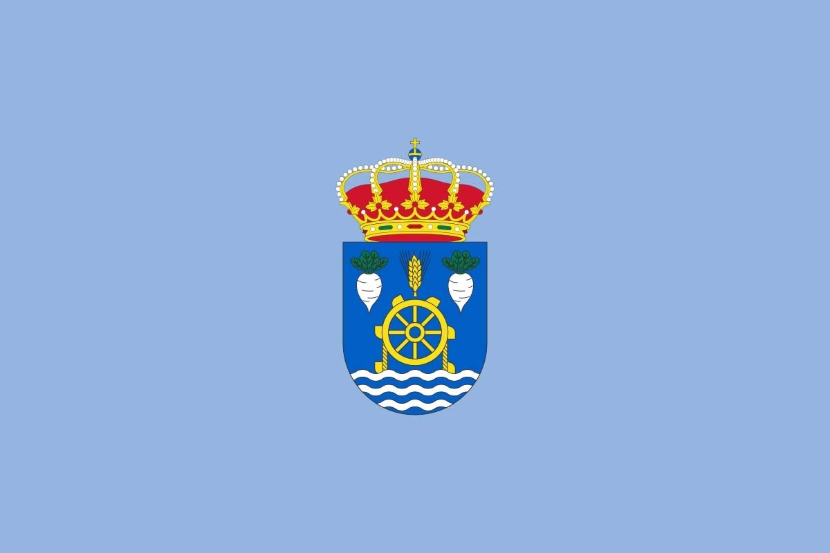 Bandera de Bercianos del Páramo de alta calidad para exterior Bandera de Bercianos del Páramo de alta calidad para exterior
