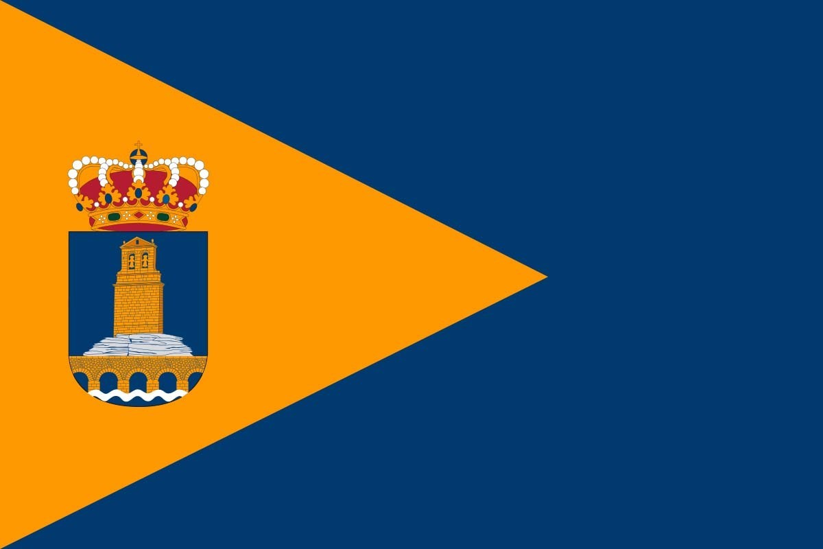 Bandera de Berrocal de Salvatierra de alta calidad para exterior Bandera de Berrocal de Salvatierra de alta calidad para exterior