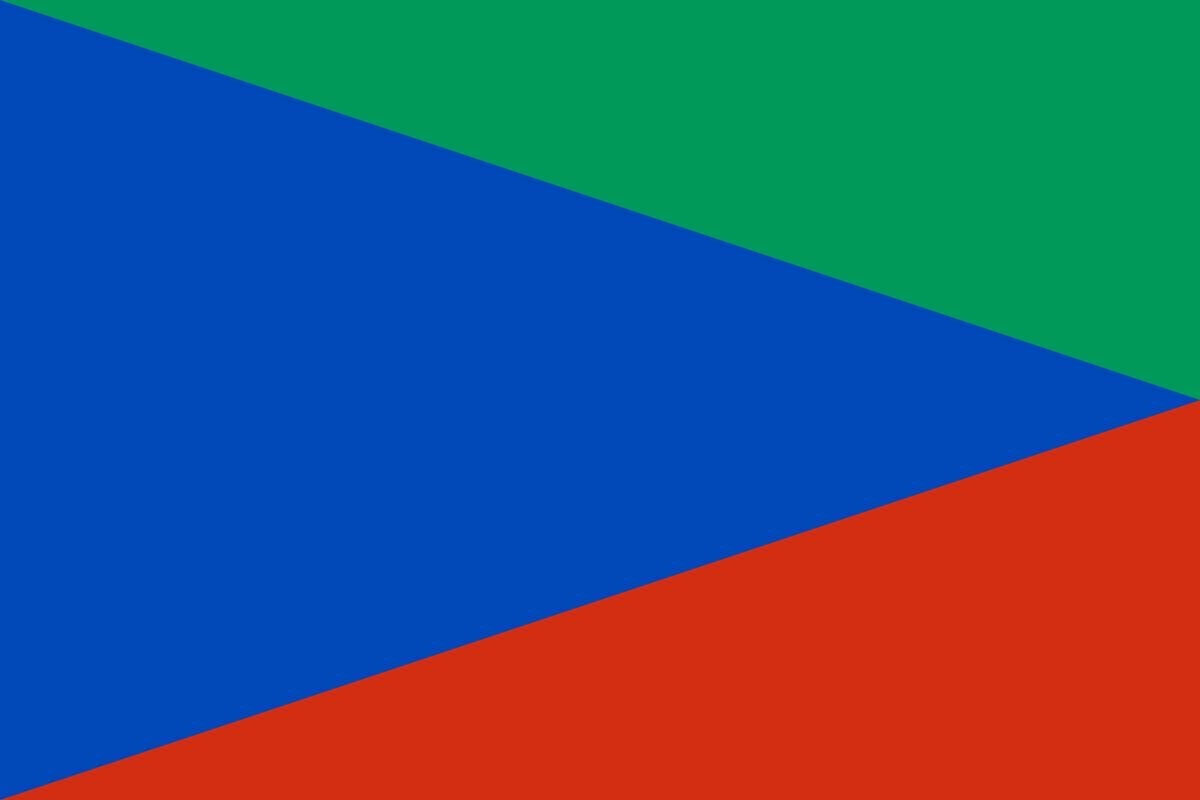 Bandera de Buenavista de Valdavia de alta calidad para exterior Bandera de Buenavista de Valdavia de alta calidad para exterior