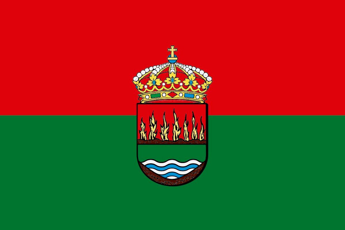Bandera de Bustillo de la Vega de alta calidad para exterior Bandera de Bustillo de la Vega de alta calidad para exterior