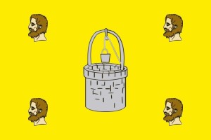 Bandera de Cabezas del Pozo de alta calidad para exterior 123