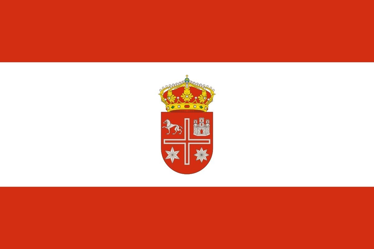 Bandera de Cabezón de la Sierra de alta calidad para exterior Bandera de Cabezón de la Sierra de alta calidad para exterior