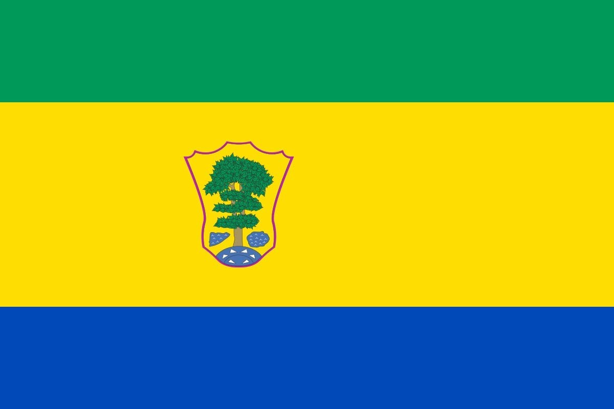 Bandera de Campillo de Aranda de alta calidad para exterior Bandera de Campillo de Aranda de alta calidad para exterior