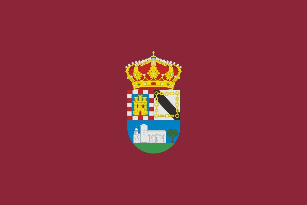 Bandera de Candeleda de alta calidad para exterior