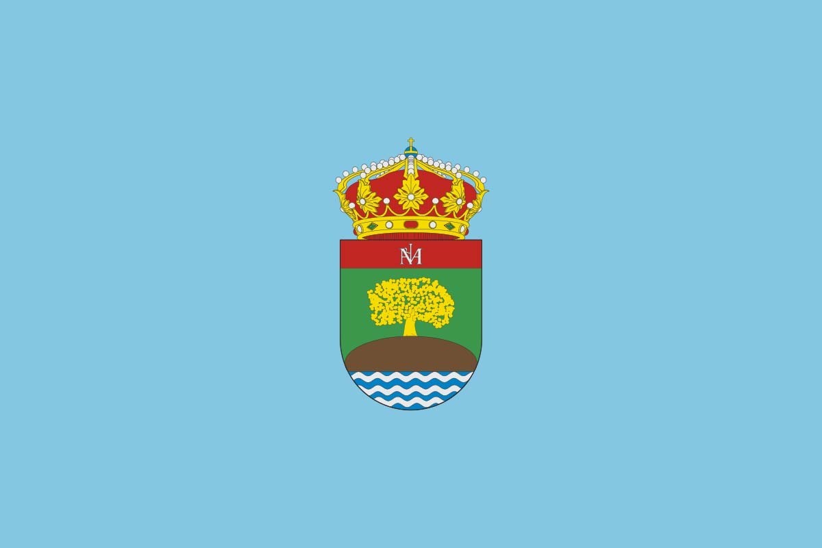 Bandera de Carpio de Azaba de alta calidad para exterior Bandera de Carpio de Azaba de alta calidad para exterior