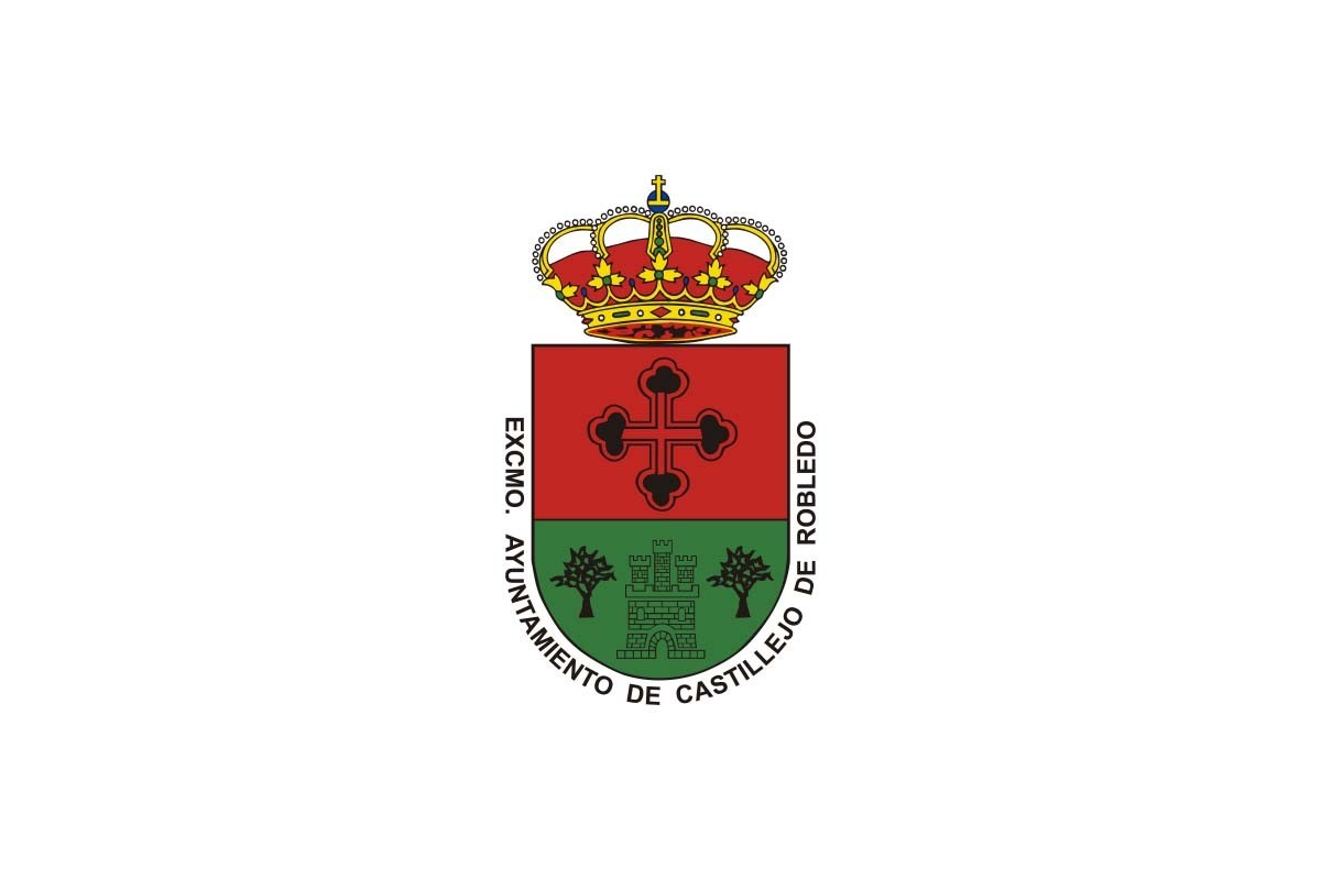Bandera de Castillejo de Robledo de alta calidad para exterior Bandera de Castillejo de Robledo de alta calidad para exterior