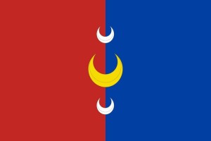 Bandera de Castrejón de Trabancos de alta calidad para exterior 123