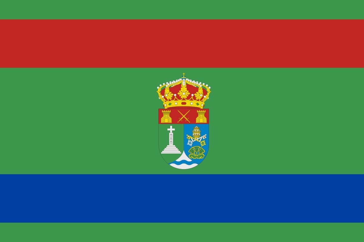 Bandera de Castrillo del Val de alta calidad para exterior Bandera de Castrillo del Val de alta calidad para exterior