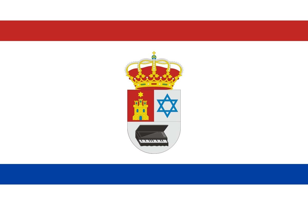 Bandera de Castrillo Mota de Judíos de alta calidad para exterior Bandera de Castrillo Mota de Judíos de alta calidad para exterior