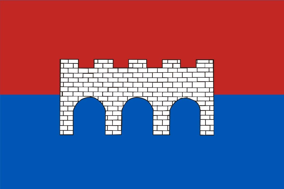 Bandera de Castronuevo de Esgueva de alta calidad para exterior Bandera de Castronuevo de Esgueva de alta calidad para exterior