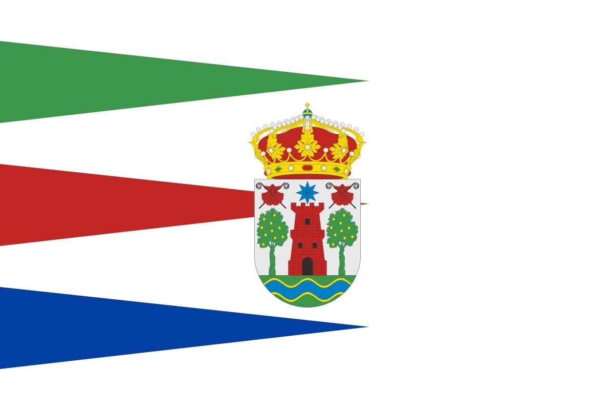 Bandera de Cerezo de Río Tirón de alta calidad para exterior