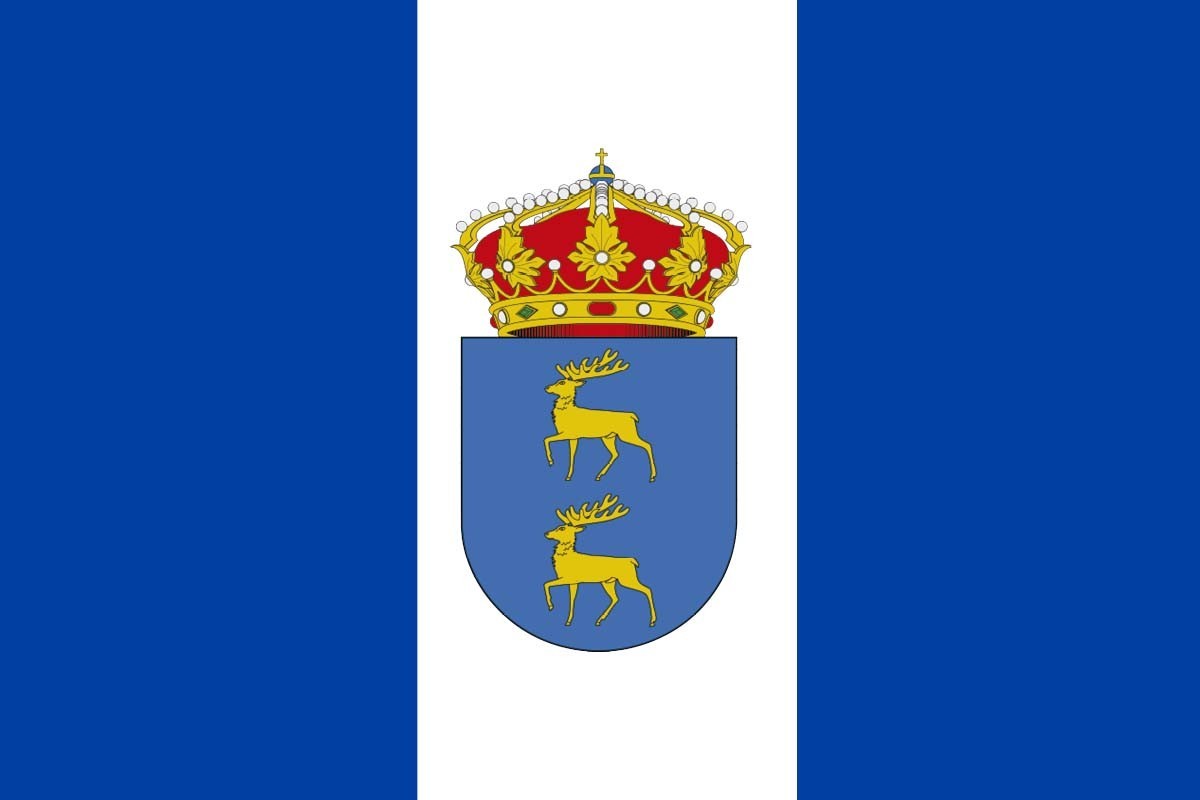 Bandera de Cervatos de la Cueza de alta calidad para exterior Bandera de Cervatos de la Cueza de alta calidad para exterior