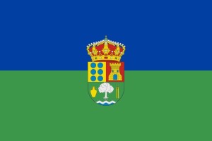Bandera de Cespedosa de Tormes de alta calidad para exterior 123