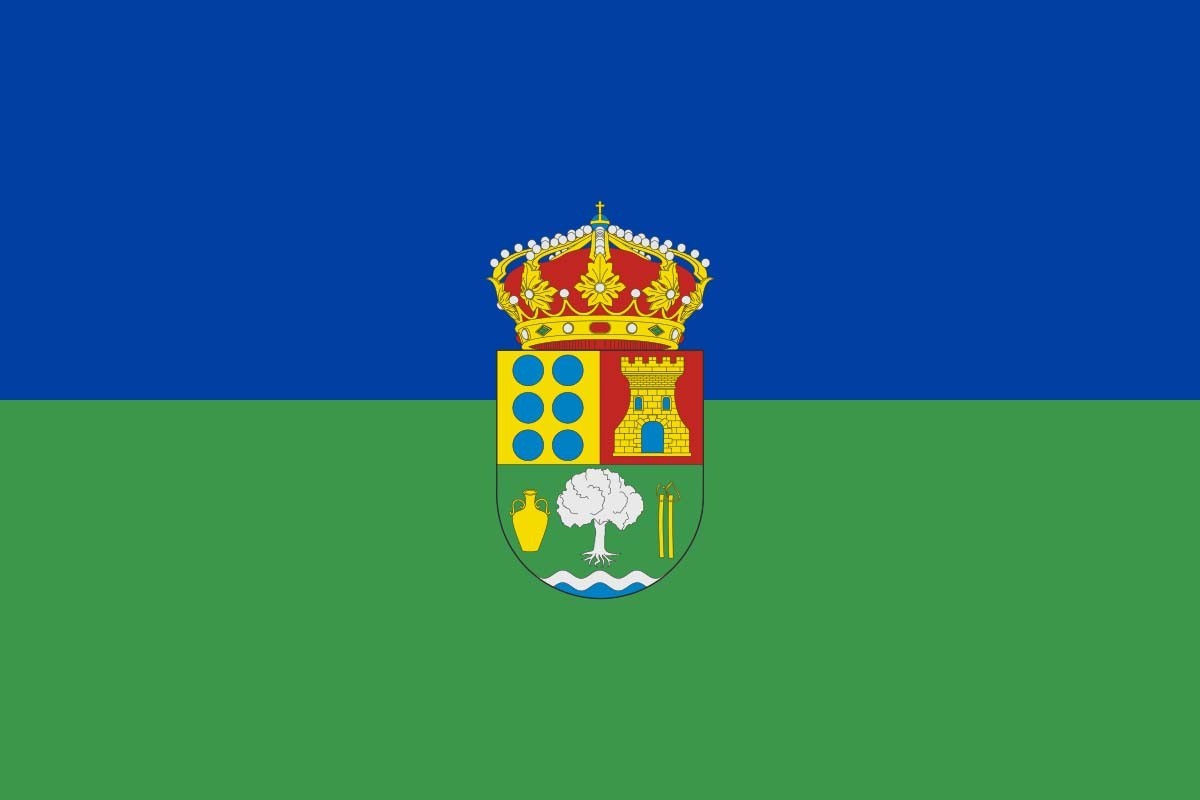 Bandera de Cespedosa de Tormes de alta calidad para exterior Bandera de Cespedosa de Tormes de alta calidad para exterior