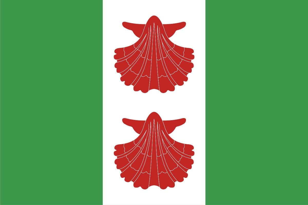 Bandera de Espinosa del Camino de alta calidad para exterior