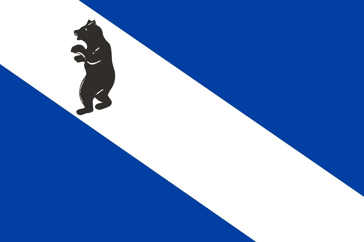 Bandera de Folgoso de la Ribera de alta calidad para exterior