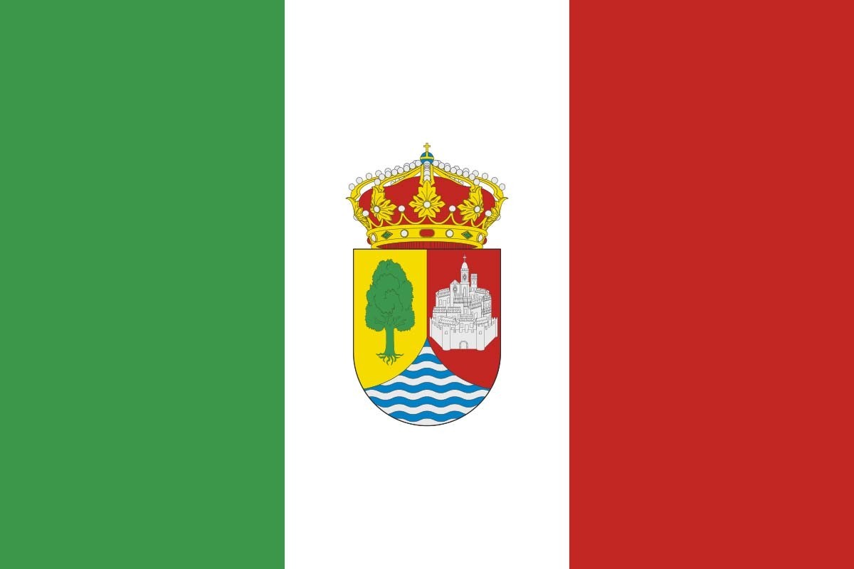 Bandera de Fresno de la Ribera de alta calidad para exterior Bandera de Fresno de la Ribera de alta calidad para exterior