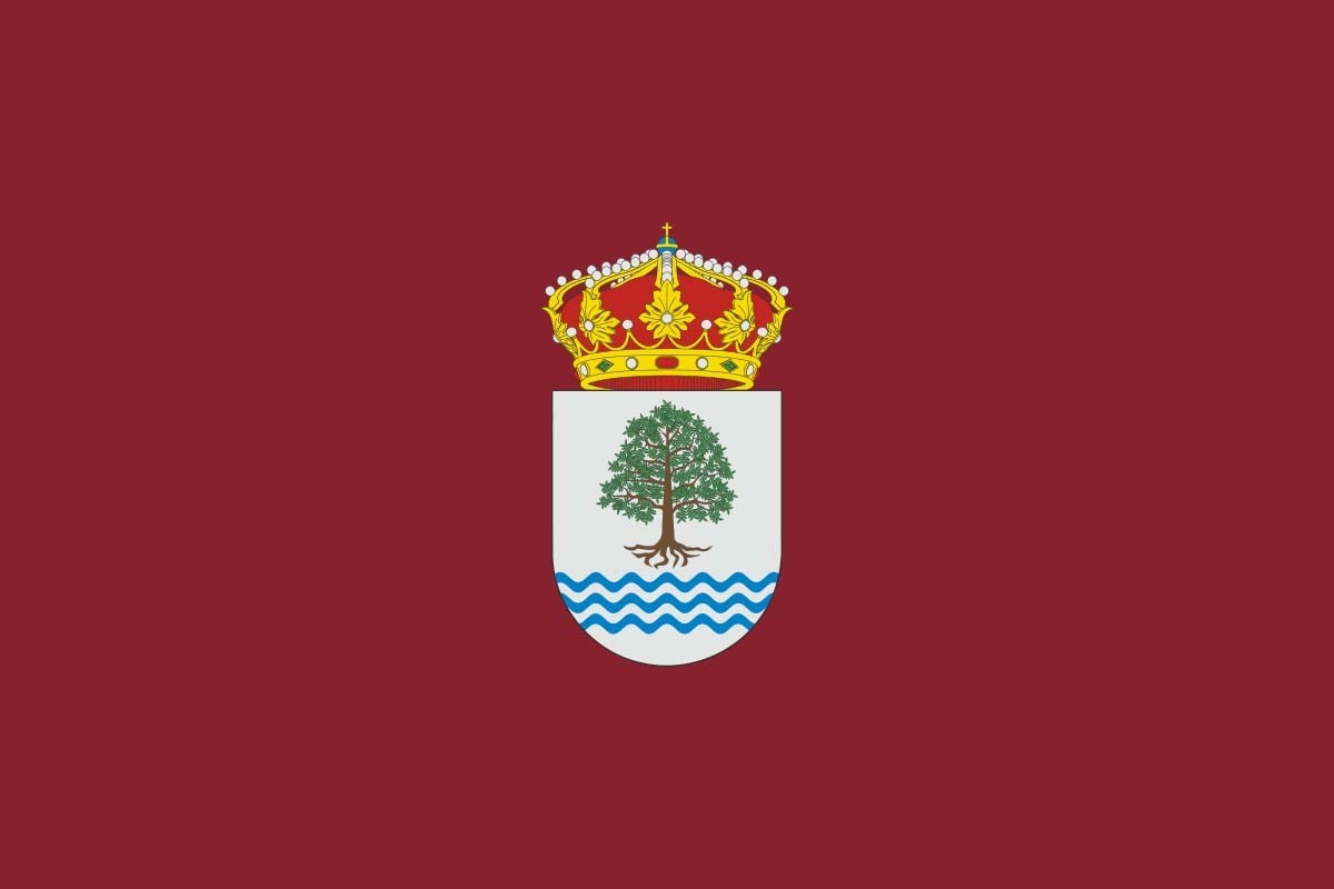 Bandera de Fresno del Río de alta calidad para exterior