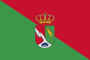 Bandera de Fuente de San Esteban de alta calidad para exterior 123