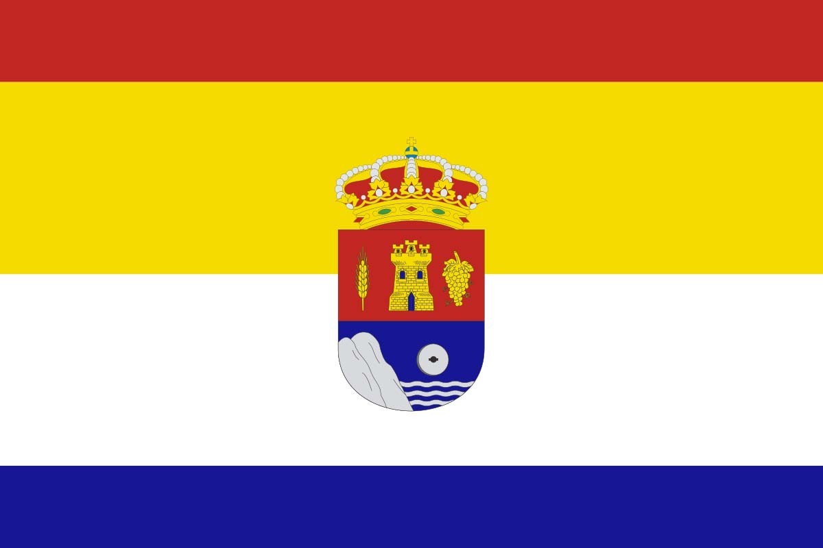 Bandera de Fuentemolinos de alta calidad para exterior