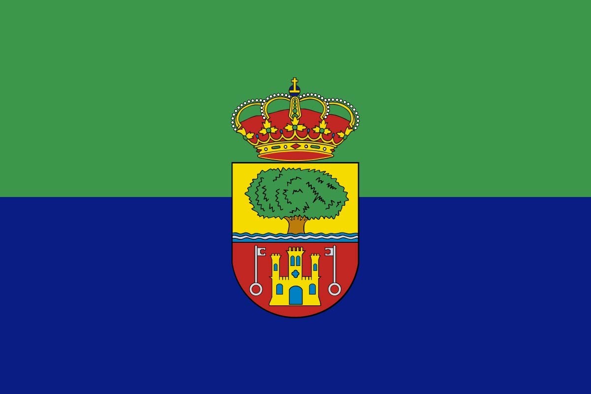 Bandera de Fuenterrebollo de alta calidad para exterior