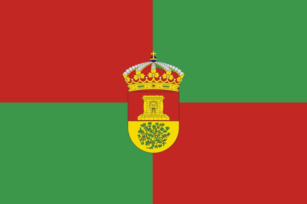 Bandera de Fuentespina de alta calidad para exterior