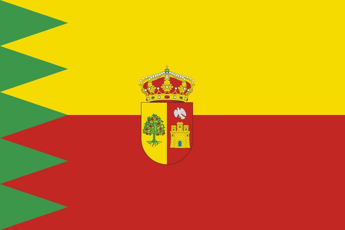 Bandera de Ibeas de Juarros de alta calidad para exterior Bandera de Ibeas de Juarros de alta calidad para exterior