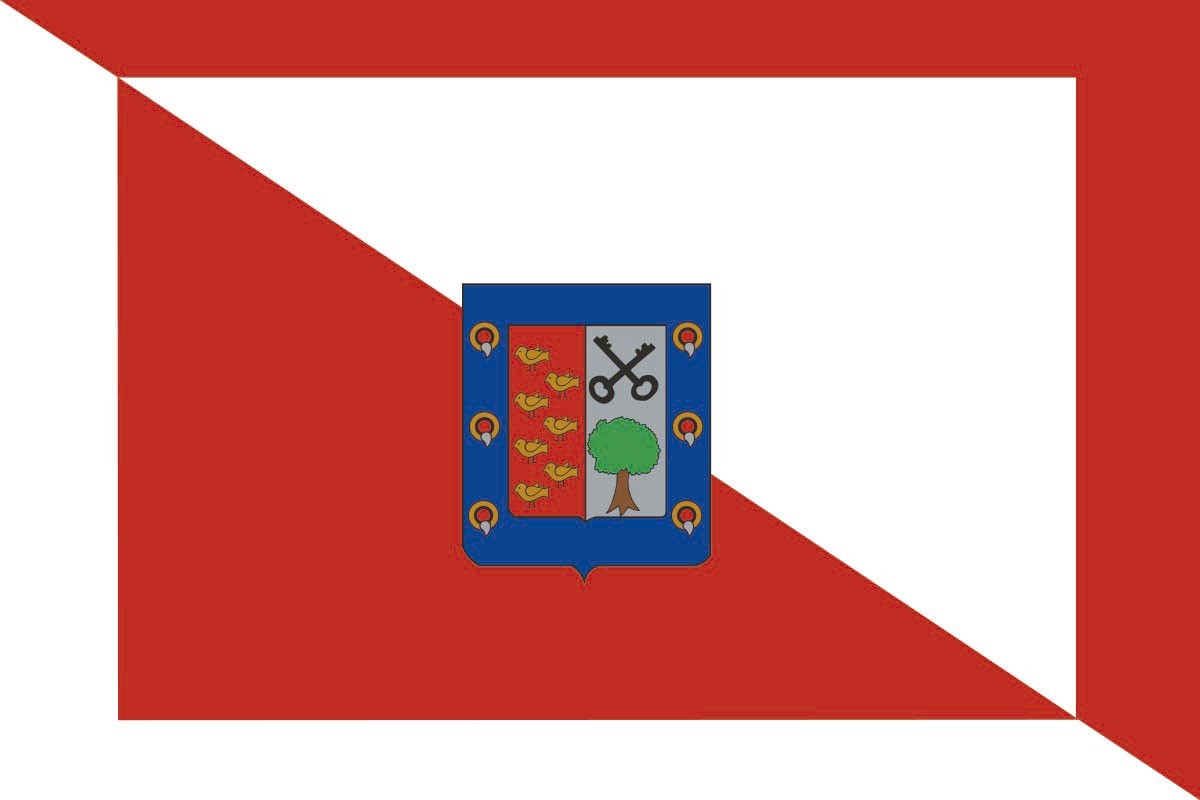 Bandera de Loiu de alta calidad para exterior