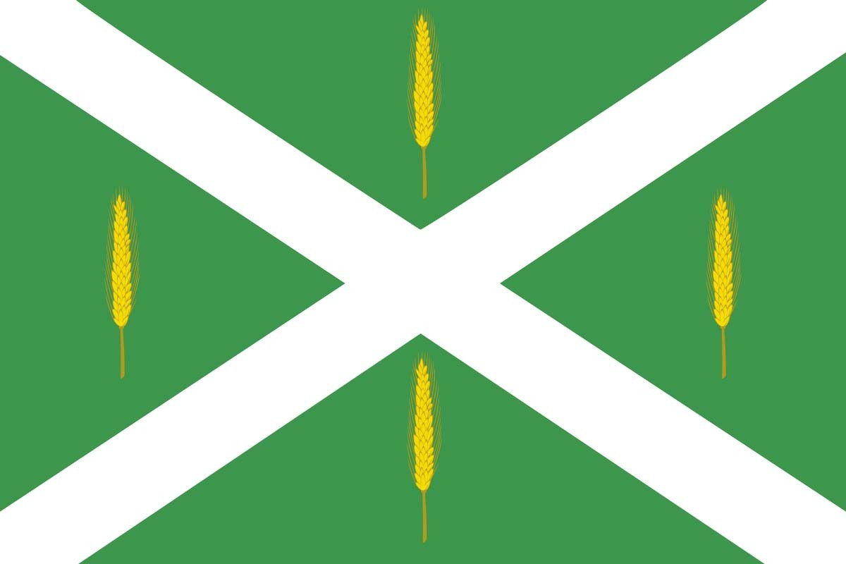 Bandera de Joarilla de las Matas de alta calidad para exterior Bandera de Joarilla de las Matas de alta calidad para exterior