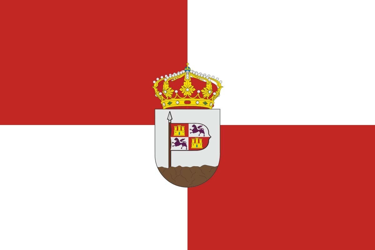 Bandera de Lanzahíta de alta calidad para exterior