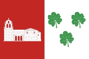 Bandera de Malva de alta calidad para exterior 123