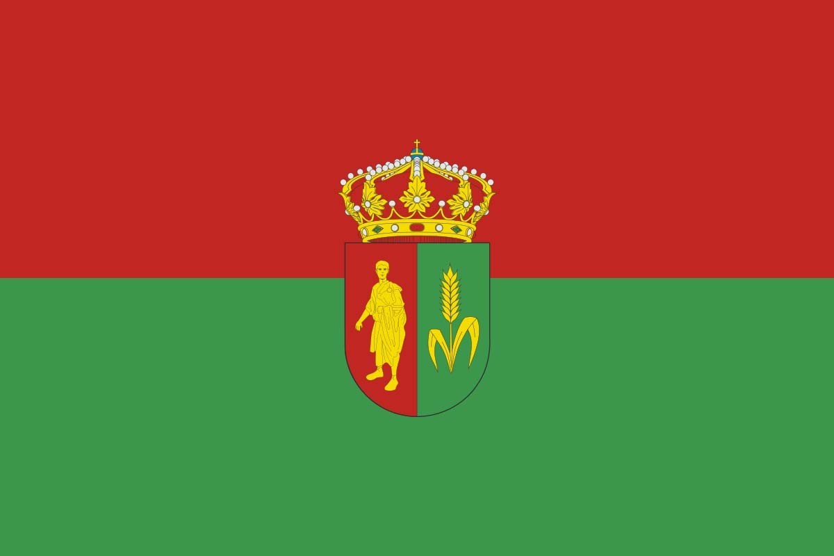 Bandera de Marcilla de Campos de alta calidad para exterior Bandera de Marcilla de Campos de alta calidad para exterior