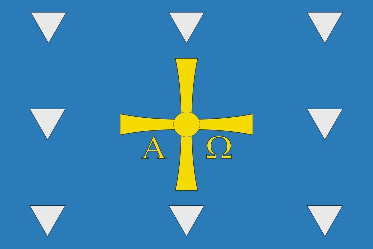 Bandera de Matadeón de los Oteros de alta calidad para exterior Bandera de Matadeón de los Oteros de alta calidad para exterior