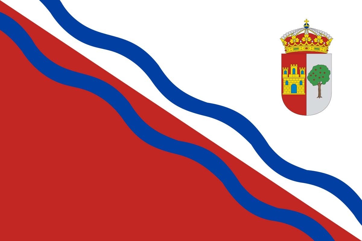 Bandera de Medina de Pomar de alta calidad para exterior Bandera de Medina de Pomar de alta calidad para exterior