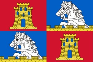 Bandera de Medina de Rioseco de alta calidad para exterior 123