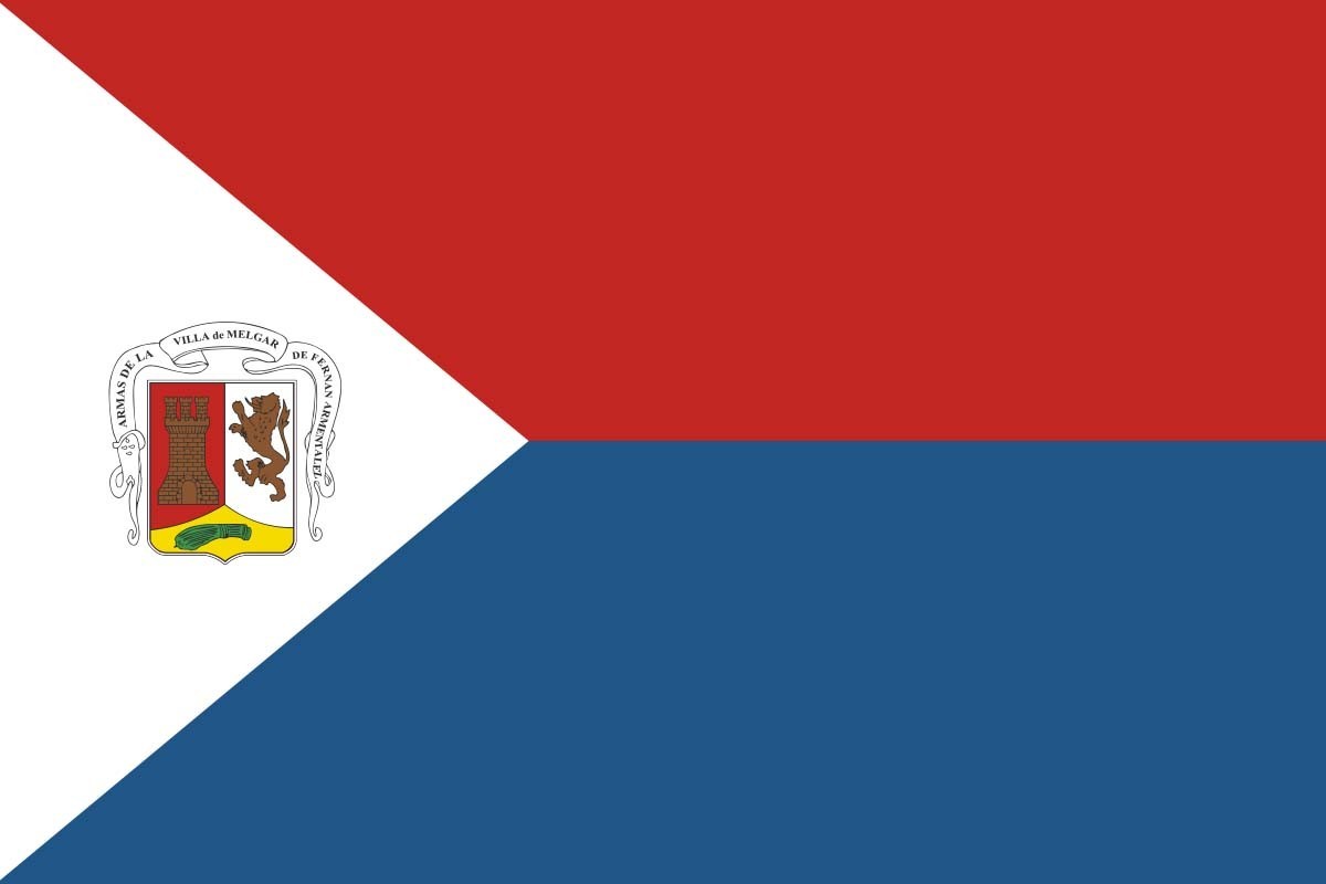 Bandera de Melgar de Fernamental de alta calidad para exterior