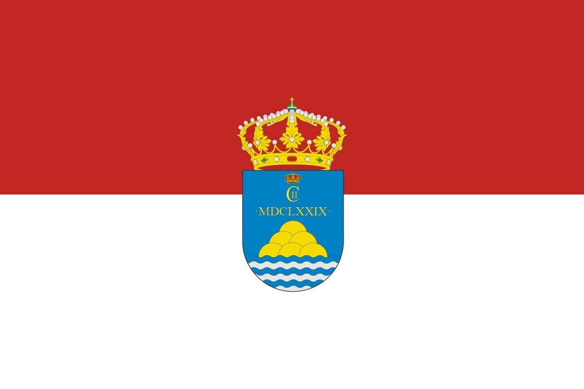 Bandera de Mijares de alta calidad para exterior