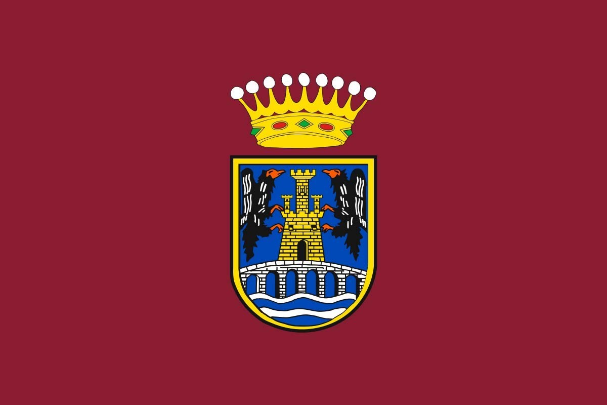 Bandera de Miranda de Ebro de alta calidad para exterior Bandera de Miranda de Ebro de alta calidad para exterior