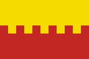 Bandera de Narros de Saldueña de alta calidad para exterior 123