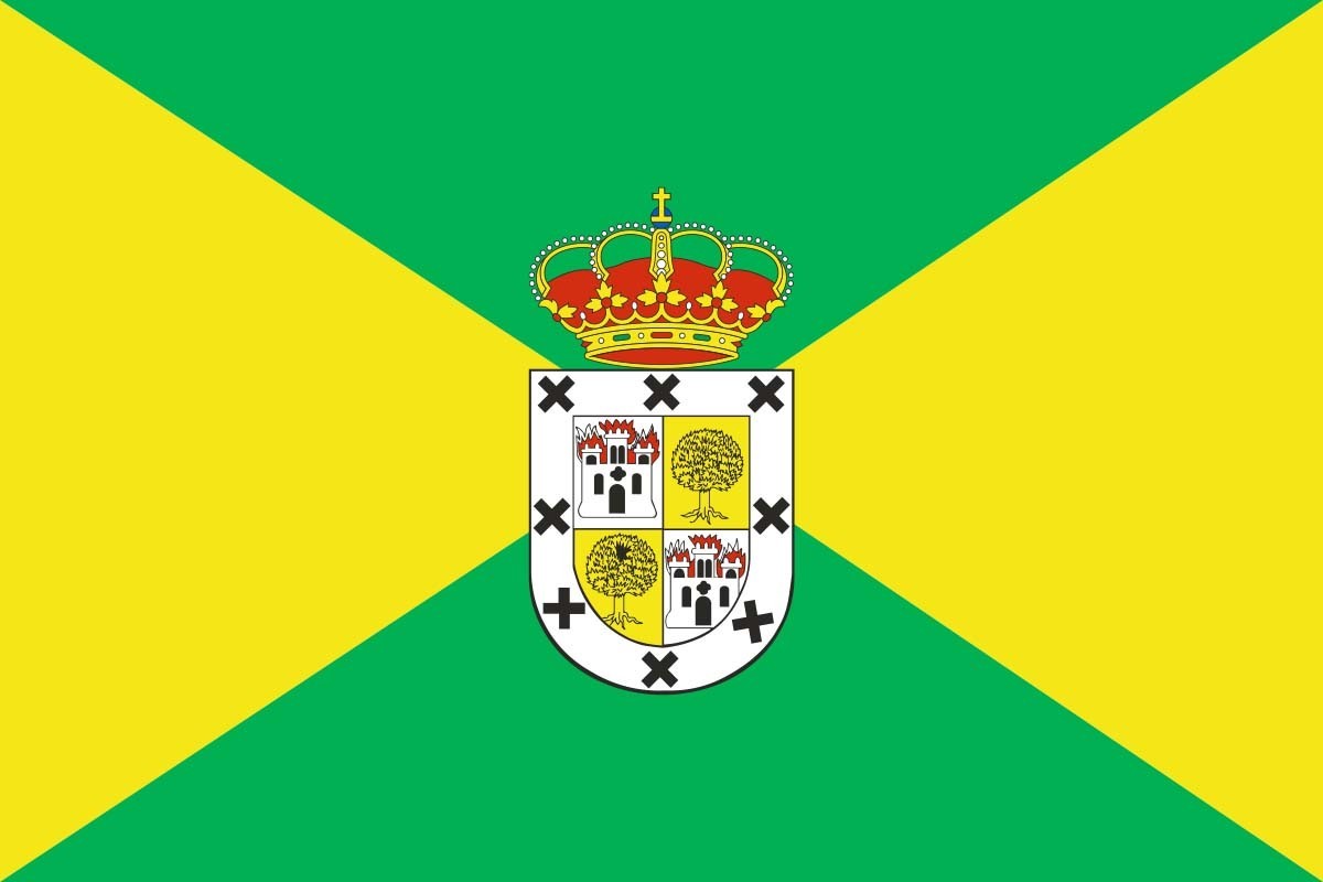 Bandera de Nava de la Asunción de alta calidad para exterior