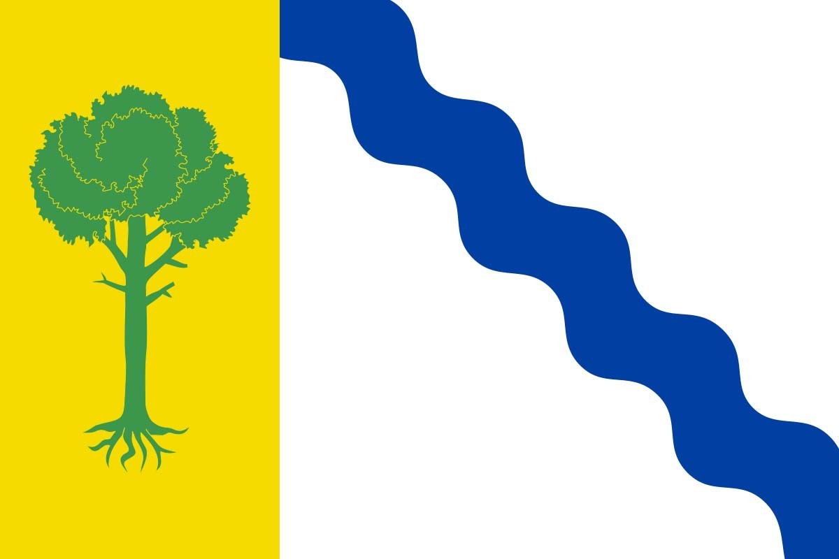 Bandera de Navafría de alta calidad para exterior Bandera de Navafría de alta calidad para exterior