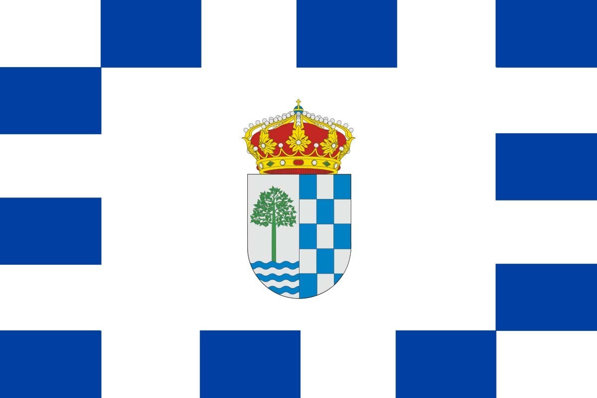 Bandera de Navalperal de Tormes de alta calidad para exterior