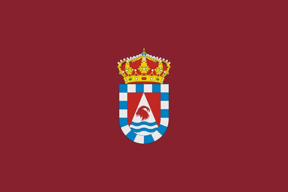 Bandera de Navarredonda de Gredos de alta calidad para exterior