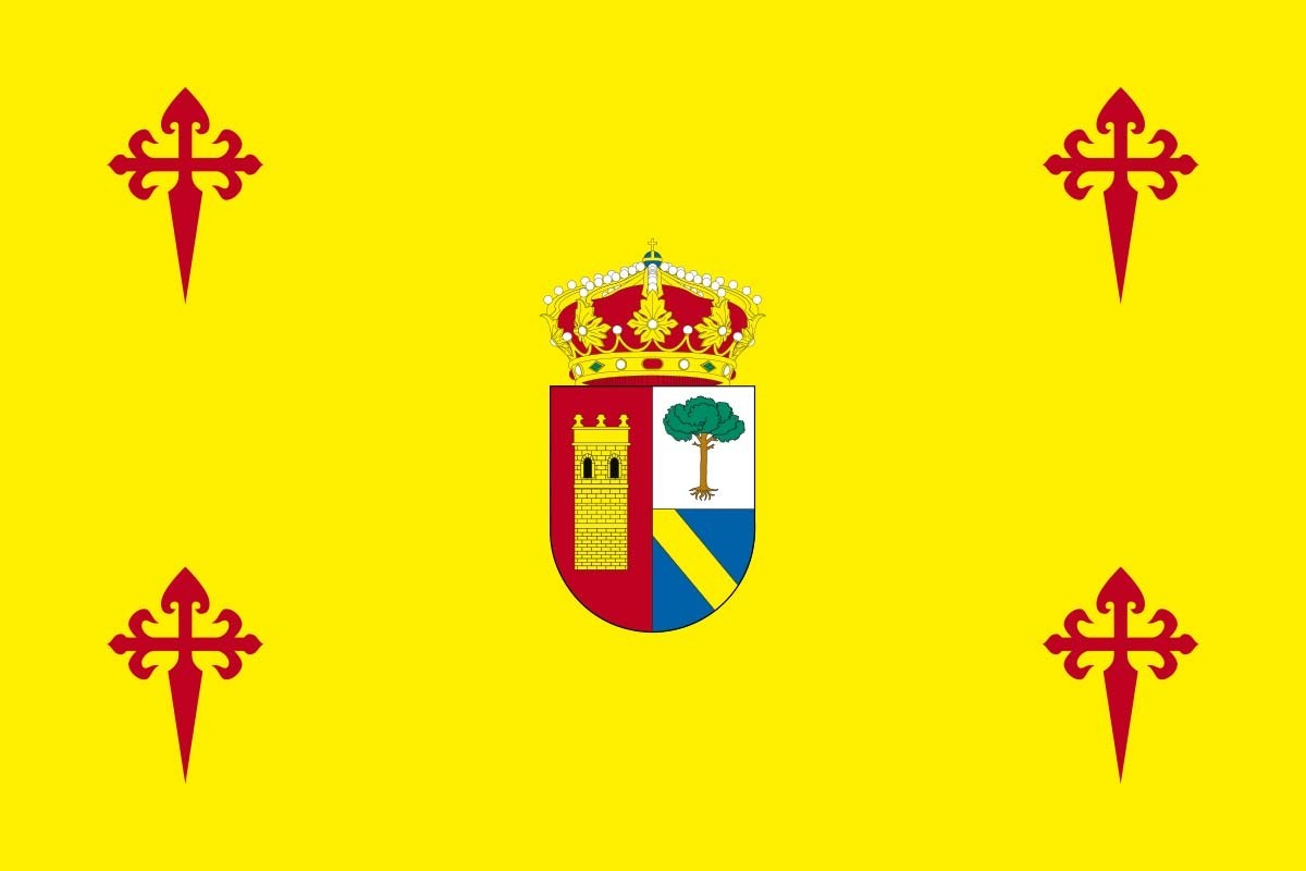 Bandera de Navas de Oro de alta calidad para exterior Bandera de Navas de Oro de alta calidad para exterior
