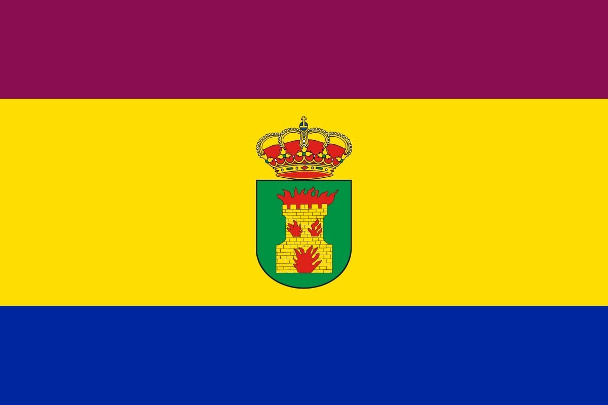 Bandera de Ólvega de alta calidad para exterior Bandera de Ólvega de alta calidad para exterior