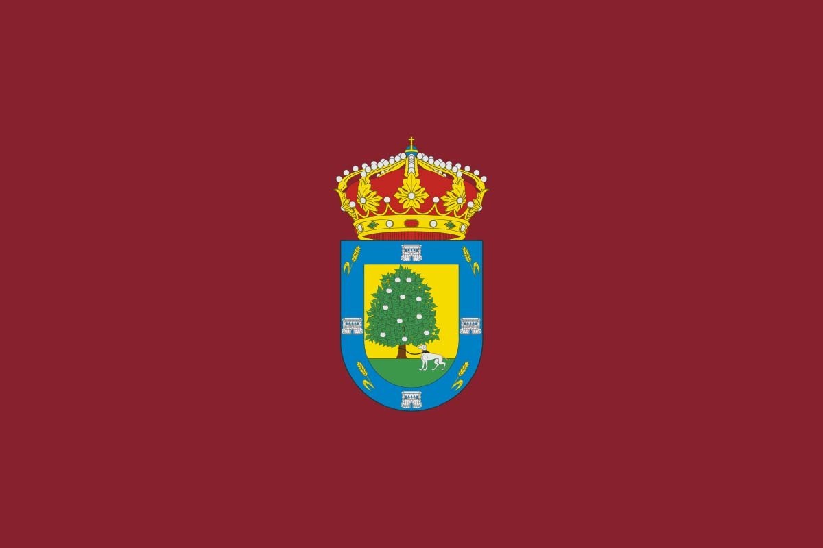 Bandera de Palacios de Goda de alta calidad para exterior Bandera de Palacios de Goda de alta calidad para exterior