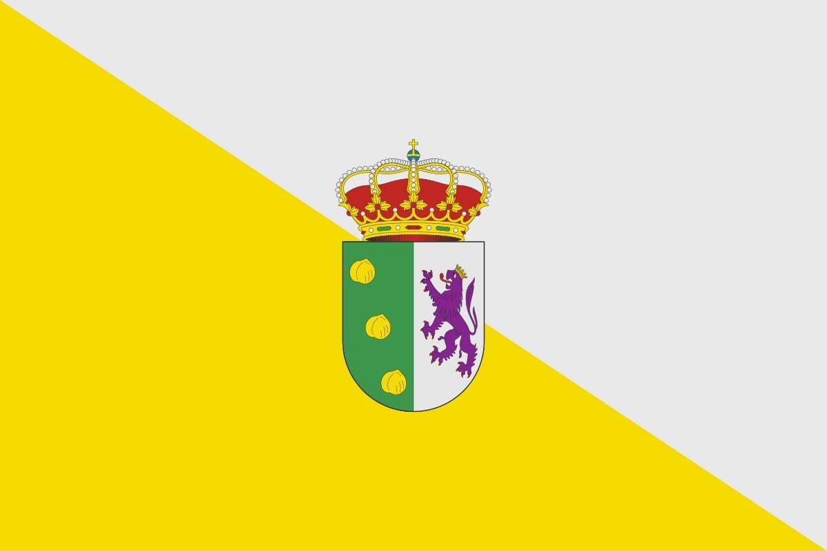Bandera de Pedrosillo el Ralo de alta calidad para exterior Bandera de Pedrosillo el Ralo de alta calidad para exterior
