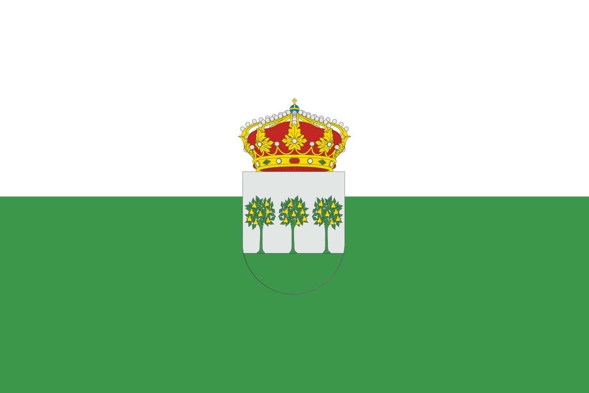 Bandera de Perales de alta calidad para exterior